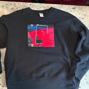 KAWS+WARHOL KAWS x Uniqlo + Warhol Graphic Crewneck Sweatshirt